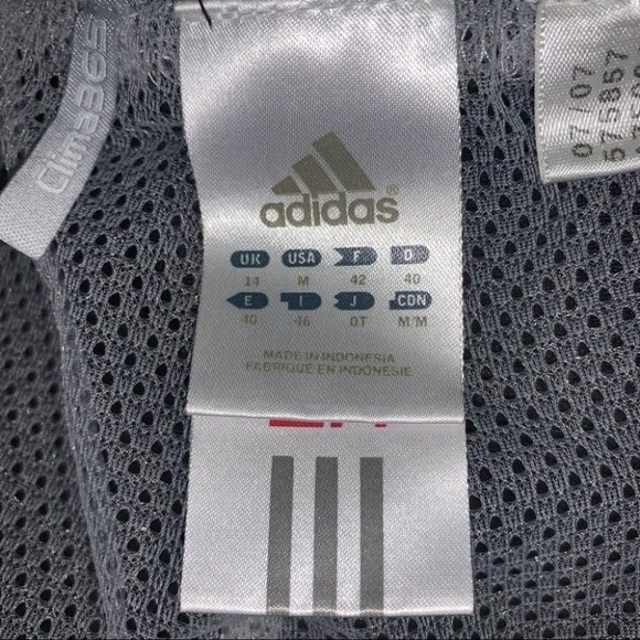 Adidas Track Pants Athletic Black White Mesh Zip Hem Women’s Size Medium - Picture 8 of 10